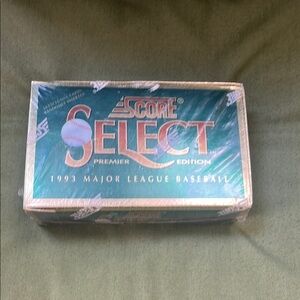 1993 Score Select Premier Edition Baseball Cards